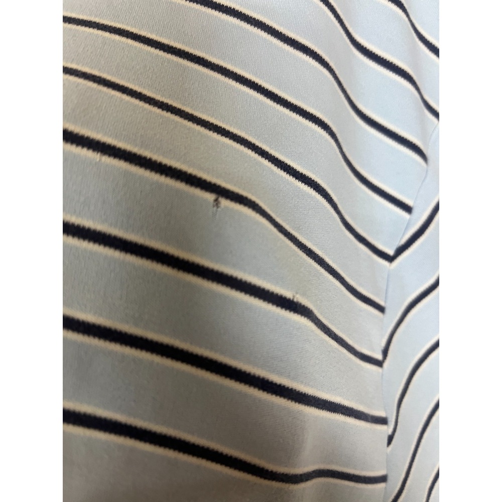 Polo Ralph Lauren Shirt Mens 3XLT Blue Striped Classic Preppy Basic - Picture 6 of 9
